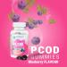 YANG PCOD Gummies for Women Manages Irregular Periods & Hormonal Balance Blueberry Flavour 30 Gummies - Buy Online on GoSupps.com