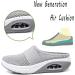 Rsaveld Air Cushion Slip-On Walking Shoes - Orthopedic Diabetic Shoes for Swollen Feet (Black 10) - Buy Online on GoSupps.com