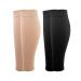 2 pairs of calves medical compression stockings women & men 20-30 mmHg class 2 calf supports graded support support stockings for varicose veins edema flight sport 3xl black+beige