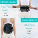 LSO Back Brace for Sciatica Pain Relief | Removable Decompression Panel & Pulley System | Large Size for Disc Injury & Post-Surgery Support - Buy Online on GoSupps.com