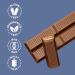 SCHAR Gluten-Free Twin Bar Chocolate Cookies - Non-GMO Preservative-Free Wafer Cookies with Rich Milk Chocolate 64.5g - Buy Online on GoSupps.com