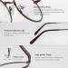 Round Reading Glasses for Women & Men | Vintage Retro Blue Light Blocking | 2.0x Computer Readers - Stylish & Comfortable - Buy Online on GoSupps.com