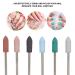6Pcs Nail Art Grinding Head Set - Dead Skin Removal & Polishing - Nail Drill Accessories - Buy Online on GoSupps.com
