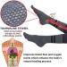 Healsox Anti-Edema Compression Socks - Tourmaline Magnetic Self-Heating Health Socks for Weight Loss & Foot Massage - Buy Online on GoSupps.com