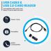 3 FT USB Data Cable for Canon EOS Rebel T7i & PowerShot DSLR Cameras | Mini USB Transfer Cable & Memory Card Reader | 3-Feet - Buy Online on GoSupps.com