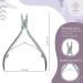 Professional Cuticle Cutter & Pusher Trimmer - Nail Care Tool for Manicure/Pedicure at Home/Spa/Salon (Silver) - Buy Online on GoSupps.com