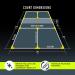Franklin Sports Pickleball Court Marker Kit - Official Size Marking Set with Tape Measure - Buy Online on GoSupps.com