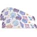 Colorful Shells Hair Towel 2 Pack - Super Absorbent Quick Dry Hair Turbans for Women & Girls - Buy Online on GoSupps.com