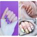 24 Sheets Nail Art Stickers 3D Embossed Nail Art Decals Spring Flower Nail Art Stickers Colored Self Adhesive Nail Stickers for Women Girls Manicure Decoration Nail Art DIY - Buy Online on GoSupps.com