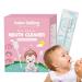 Mouth cleaner for babies 30 pieces of tongue cleaner-skim-gauze portable mouth-tongue gauze-toothed shearer flexible toothbrush tongue cleaner for the tongue mouth and dental care of the baby boxed