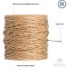Royal Imports Bind Wire Twine for Bouquets, Wreaths & Crafts - 673 Ft - Brown - Buy Online on GoSupps.com