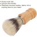 Premium Men's Beard Brush - Skin-Friendly Facial Brush with Natural Wood Handle for Sensitive Beard Care & Styling - Buy Online on GoSupps.com