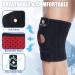 MAYKI Adjustable Knee Support Brace for Men/Women with Patella Gel Pad - Anti-Slip Knee Brace for Arthritis & Ligament Damage - One Size, Dark Black - Buy Online on GoSupps.com
