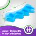 Soft Gel Toe Separators - Toe Spreaders for Foot Pain Relief & Toe Alignment - 2 Pairs Blue - Buy Online on GoSupps.com