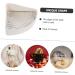 VANZACK Small Pet Ceramic Toilet Bunny Litter Tray Bunny Pet Toilet Small Pet Cage Supply Hamster Potty Cat Litter Boxes Rabbit Training Potty -Fall Bunny Potty Cat Toilet Bunny Toilet 24x18.5cm White - Buy Online on GoSupps.com