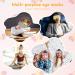 Ulife Mall Strawberry Children Sleep Mask | Soft Plush Cartoon Eye Mask for Kids & Adults | Fun Travel Accessory (Light Pink) - Buy Online on GoSupps.com