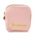 Honbay Classic Stylish Sanitary Napkin Bag Tampons Pouch Nursing Pad Holder Storage Organizer (Pink)