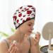 Buy Cute Ladybirds Microfiber Hair Towel - Super Absorbent Coral Velvet Wrap for Long Curly & Thick Hair - Buy Online on GoSupps.com
