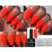 Bluesky Neon Orange Burlesque Neon 22 Nail Gel Polish UV LED Soak Off - Buy Online on GoSupps.com