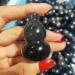 Natural Silver Obsidian Gourd fengshui Reiki Crystals Stones Home Decor Art Collection Gift - (Size: 4-4.5cm) - Buy Online on GoSupps.com