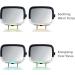 Munchkin Baby In-Sight Car Seat Mirror with LED Night Light | Large, Shatterproof & Crash Tested | Essential Baby Car Accessory - Buy Online on GoSupps.com