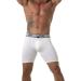 Gym Men's Sports Compression Shorts with Hard Cup Included - 4X-Large White - Buy Online on GoSupps.com