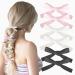 Mezrkuwr 6 pieces of loop hair clips accessories for women girls toddlers hair clips for teenagers children loop alligator hair loop brackets color1
