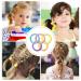 Hanyoushengvance Baby Hair Ties 120 PCS - Mini Seamless Toddler Hair Bands - Soft Elastic Hair Bands for Ponytails (5 Colors) - Buy Online on GoSupps.com