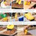 Silicone Dish Sponge Multi-Purpose Dish Brush | Scrub Brush Kitchen Cleaning Tool Sponge Scraper for Easy Cleaning & Dishwashing - Buy Online on GoSupps.com