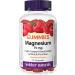 Webber Naturals Magnesium Gummy 75 mg 75 Raspberry Flavoured Gummies Supports Bone and Muscle Functions Vegan