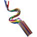 10 Pcs Dance Ribbons Rainbow Streamers Ribbon Dancer Wand Unisex Kids Twirling Baton Twirling Wands on Sticks Rhythmic Gymnastics Ribbon Baton with Non Slip Handle for Artistic Dancing Talent Show