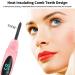 Rechargeable Heated Eyelash Curler with Comb - 3 Temperature Settings, LED Display, Quick & Natural Curling - Long Lasting Pink - for Women - Buy Online on GoSupps.com