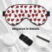 Adjustable Ladybird Sleep Mask - Double-Sided Soft Eye Covers for Perfect Shading & Reduced Eye Edema | International Shipping Available - Buy Online on GoSupps.com