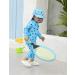 weVSwe Baby Toddler Boy Swimsuit UPF 50+ Sun Protection Rash Guard Swimwear | 12-18 Months | Crab Design - Buy Online on GoSupps.com