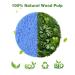 50-Count Compressed Face Sponges - 100% Natural Cellulose Aesthetic Sponges for Professional Cosmetic & Spa Use - Blue - Buy Online on GoSupps.com