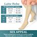Laite Hebe Compression Socks 4 Pairs - Best Support for Nurses & Athletes - Pink, Small-Medium - Buy Online on GoSupps.com
