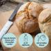 Helle Lower-Carb Bun Mix 350g - Organic Vegan Gluten-Free Sourdough Bread Protein-Rich No Cereals - Perfect for Healthy Lifestyles - Buy Online on GoSupps.com