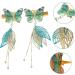 minkissy 3 Pairs Tulle Butterfly Hair Clip Tassel Hair Clips Hanfu Women's Metal Accessories - Buy Online on GoSupps.com