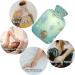 NAANLE Sea Life Jellyfish Hot Water Bottle - 1L Transparent Heat Bottle for Pain Relief & Therapy | Ideal for Bed Hands & Feet - Buy Online on GoSupps.com