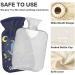 NAANLE Good Night Sleeping Birds Heat Bottle | 1L Transparent Hot Water Bottle for Bed | Hand & Foot Warmer | Pain Relief & Cold Therapy - Buy Online on GoSupps.com