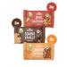 Oatsome OAT Bar Mixbox |Vegan Hafer-M sli bar |3 delicious varieties |Peanut sea salt apple-hazelnut chocolate vanilla |Vegan organic & without refined sugar |High fiber content |9x40g ...