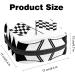 Black & White Checkered Bandage Storage Bag for Menstrual Cup - Portable Zipper Pocket for Teens & Women - Buy Online on GoSupps.com