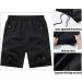 Magcomsen Men's Quick Dry Athletic Running Shorts with Zipper Pockets - Black - Size 34 - Buy Online on GoSupps.com