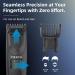 VIKICON Beard Trimmer for Men Electric Hair & Stubble Clipper 40 Length Settings Rechargeable Facial Trimmers w/2 Combs Professional Self Sharpening Blades 150 min Cordless Usage Gift for Men - Buy Online on GoSupps.com