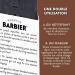 Monsieur BARBIER Charcoal Handmade Solid Soap | Face & Skin | French natural and vegan | Purifies and detoxifies the skin | Based on activated bamboo charcoal Jojoba and Palmarosa | 100g - Buy Online on GoSupps.com