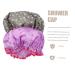 Hemoton 2pcs Satin Turban & Plastic Shower Cap Set for Women | Bath Hat & Hair Protector - PEVA Lined - Buy Online on GoSupps.com