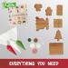Christmas Sleigh Cookie Decorating Kit with Gingerbread Panels and Candies - Buy Online on GoSupps.com
