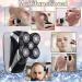 4 in 1 4D Electric Head Shaver for Bald Men - Cordless Beard Razor & Hair Trimmer with USB Charging - Buy Online on GoSupps.com