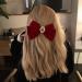 KASESSS 2 Velvet Hair Bow 2 Silky Satin Hair Bow Hair Bows for Women Girls Red Black Bow Hair Clip Vintage Bows for Hair Big Bowknot Hairpin Hair Bow Clip Solid Color French Barrette Hair Clip - Buy Online on GoSupps.com