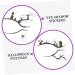 VINTORKY 4 Pairs Halloween Eyeliner Stickers Decor Eyeshadow Halloween Makeup Tools Eye Makeup Decals Black - Buy Online on GoSupps.com